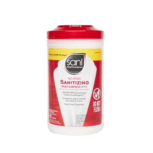 PDI Sani-Professional wipes in action for fast 60-second sanitizing on food-contact surfaces