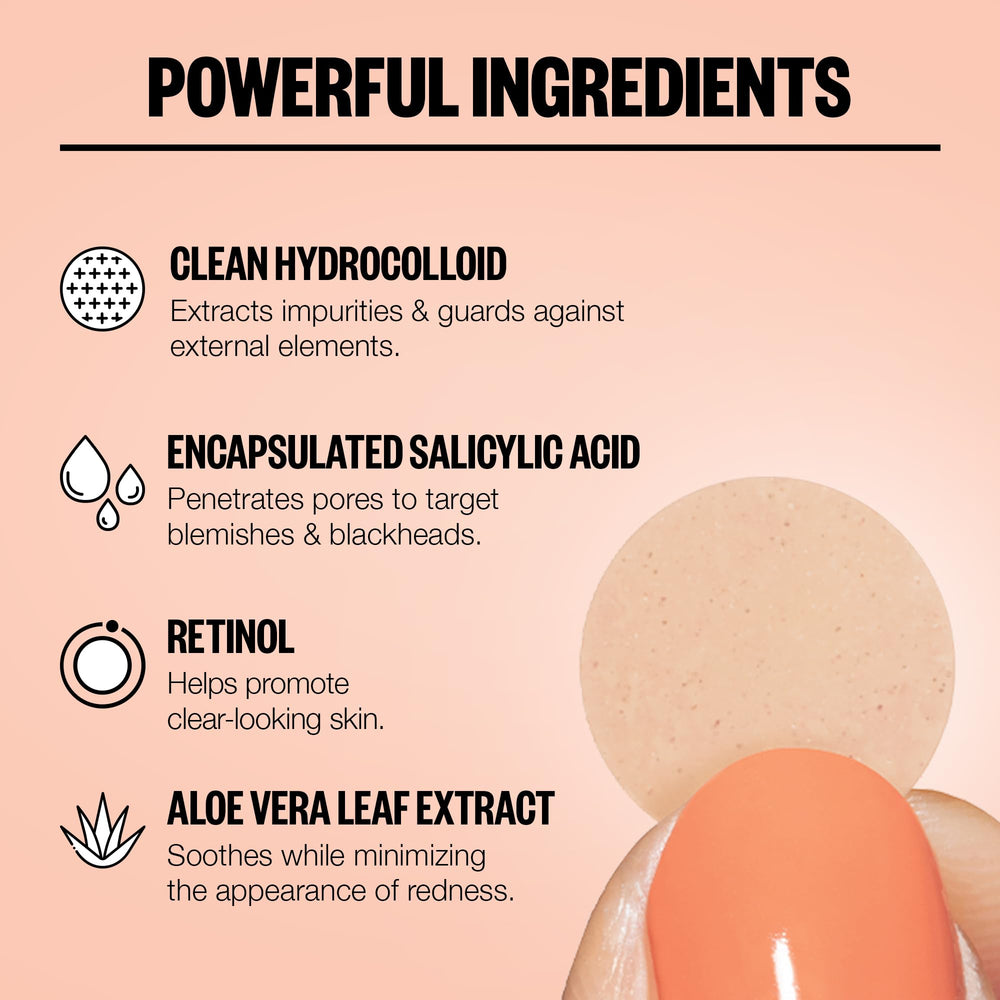 Peace Out Acne Healing Dots create a protective barrier while absorbing impurities