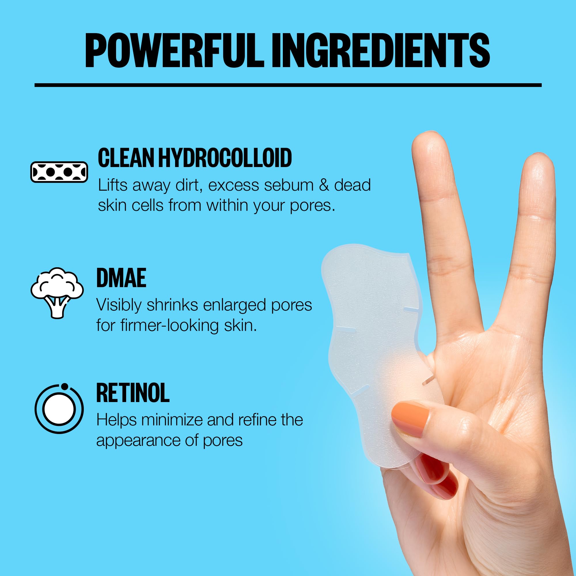 PEACE OUT Pore Strips targeted pore refining for congested areas