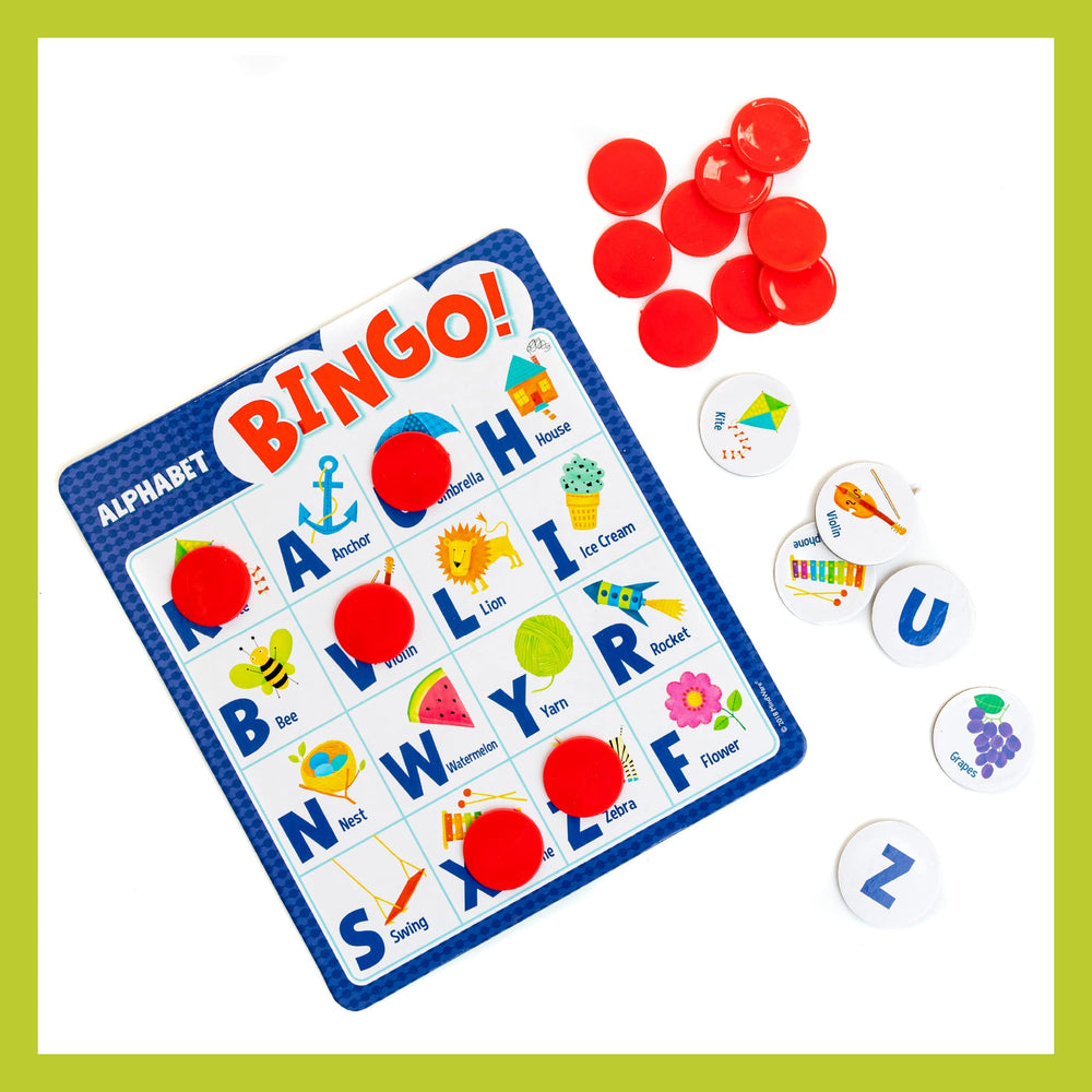 Peaceable Kingdom Letter Sound Bingo and Picture Bingo variations for flexible lessons.