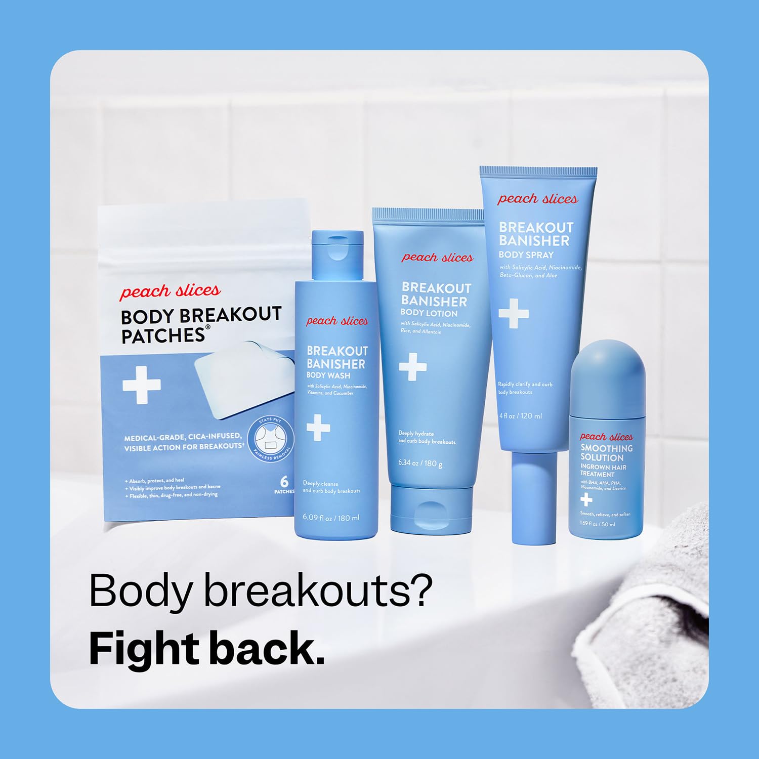 Peach Slices Breakout Banisher Body Wash cruelty-free skincare choice