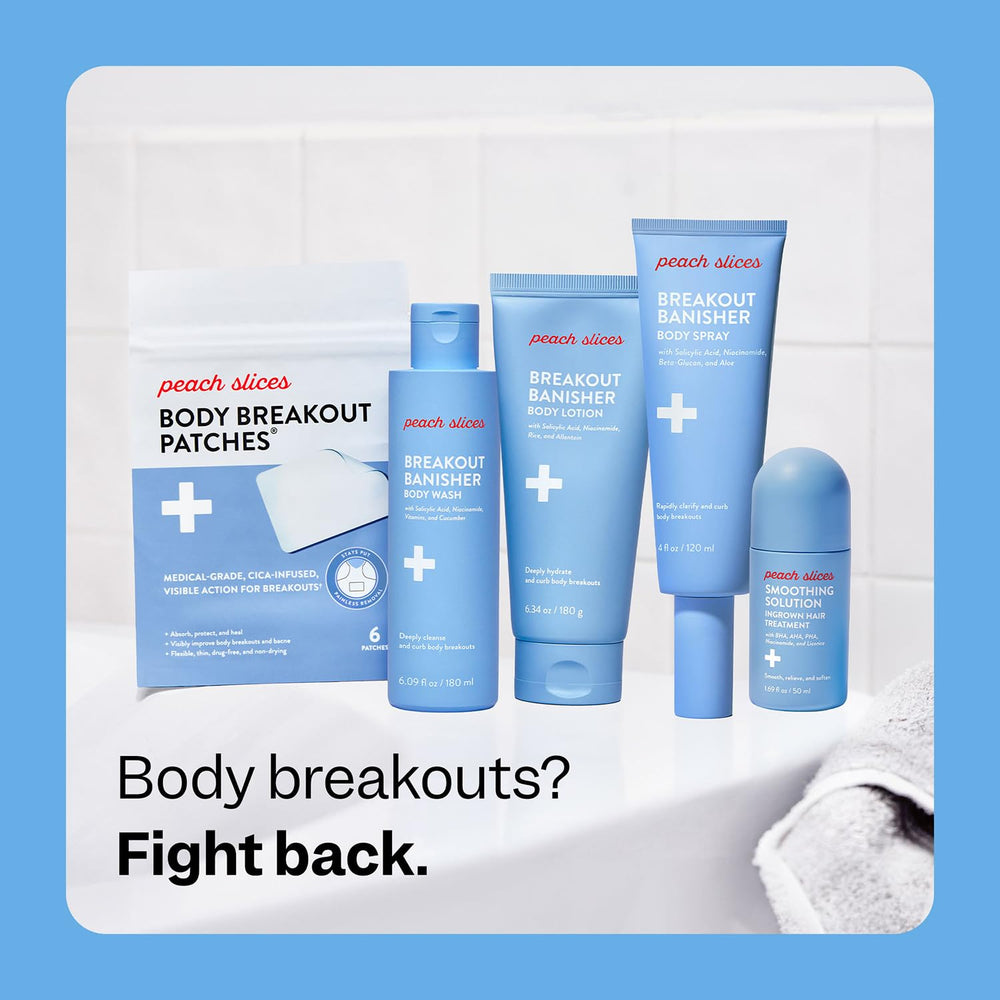 Peach Slices Breakout Banisher Body Wash cruelty-free skincare choice