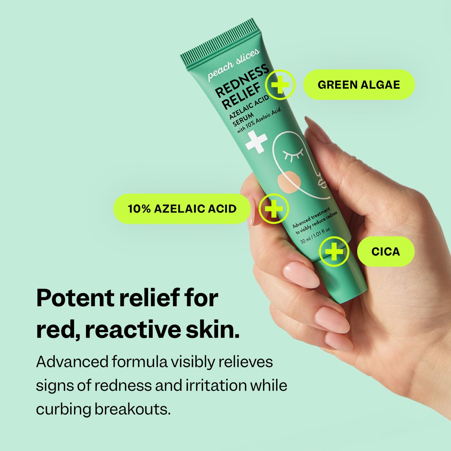 Peach Slices cica hydration for soothing and nourishing skin