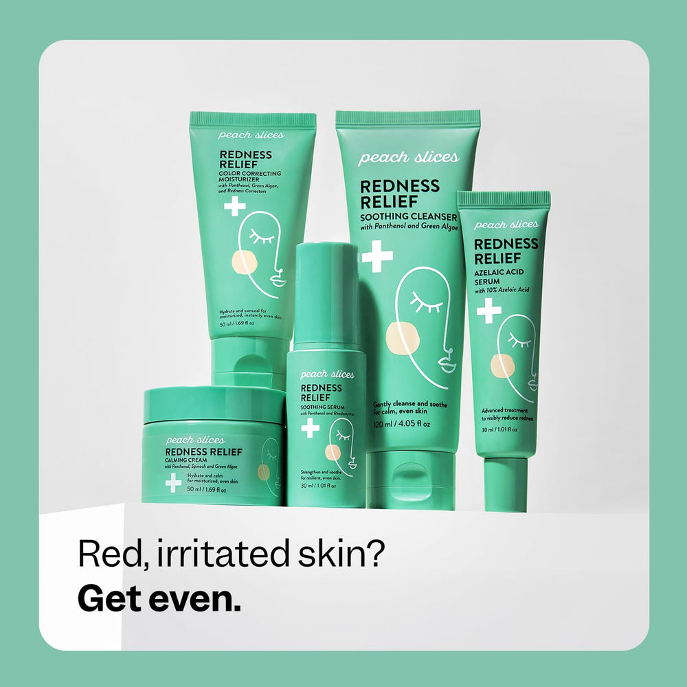 Peach Slices vegan cruelty-free icons indicating ethical skincare