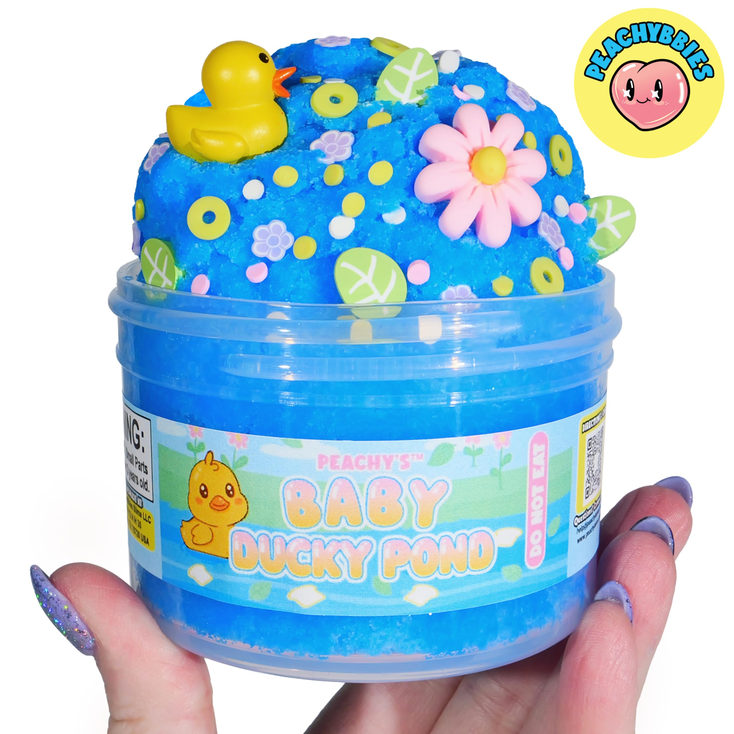 Peachybbies kid-friendly ASMR slime ideal for stress relief and play
