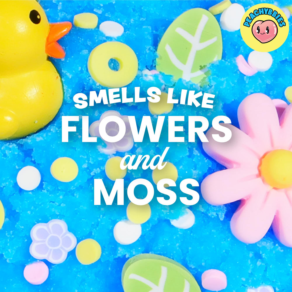 Peachybbies scented mossy floral blend for a calming moment