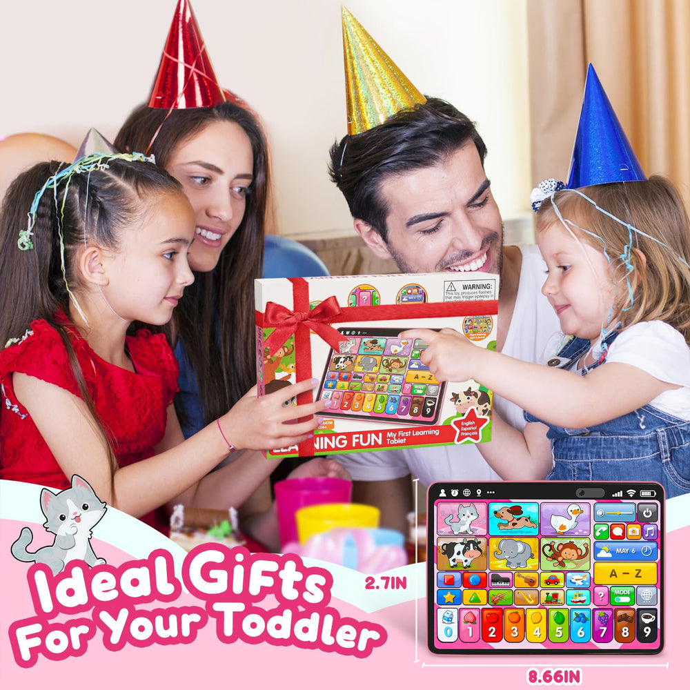 Peacurh BPA-free durable tablet ensures safe, sturdy use for little hands.