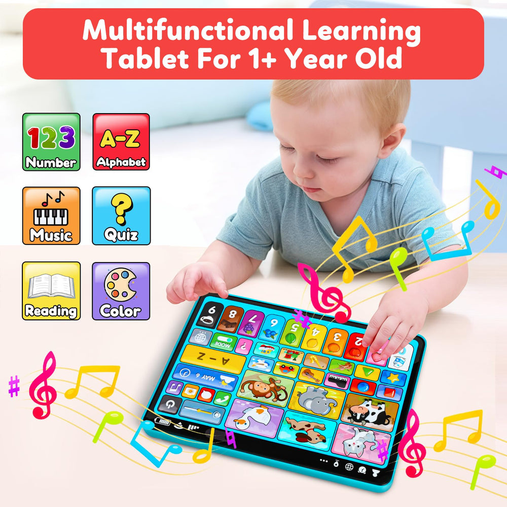 Peacurh tablet shapes icons aid shape recognition and fine motor engagement.