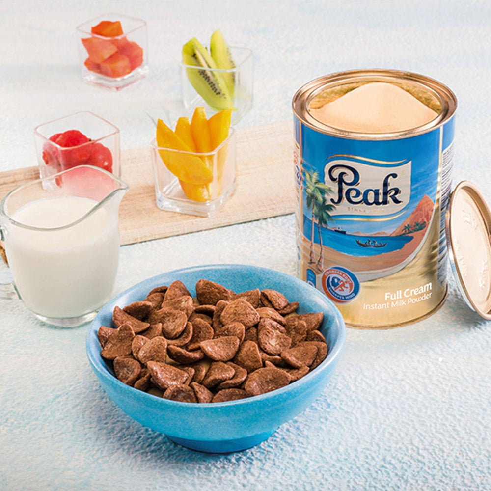 Peak vitamin A and D enriched formula supports everyday nutrition.