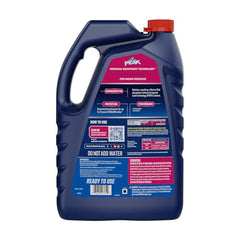 PEAK OET extended life bottle label highlights prediluted 50/50 mix for quick top-offs
