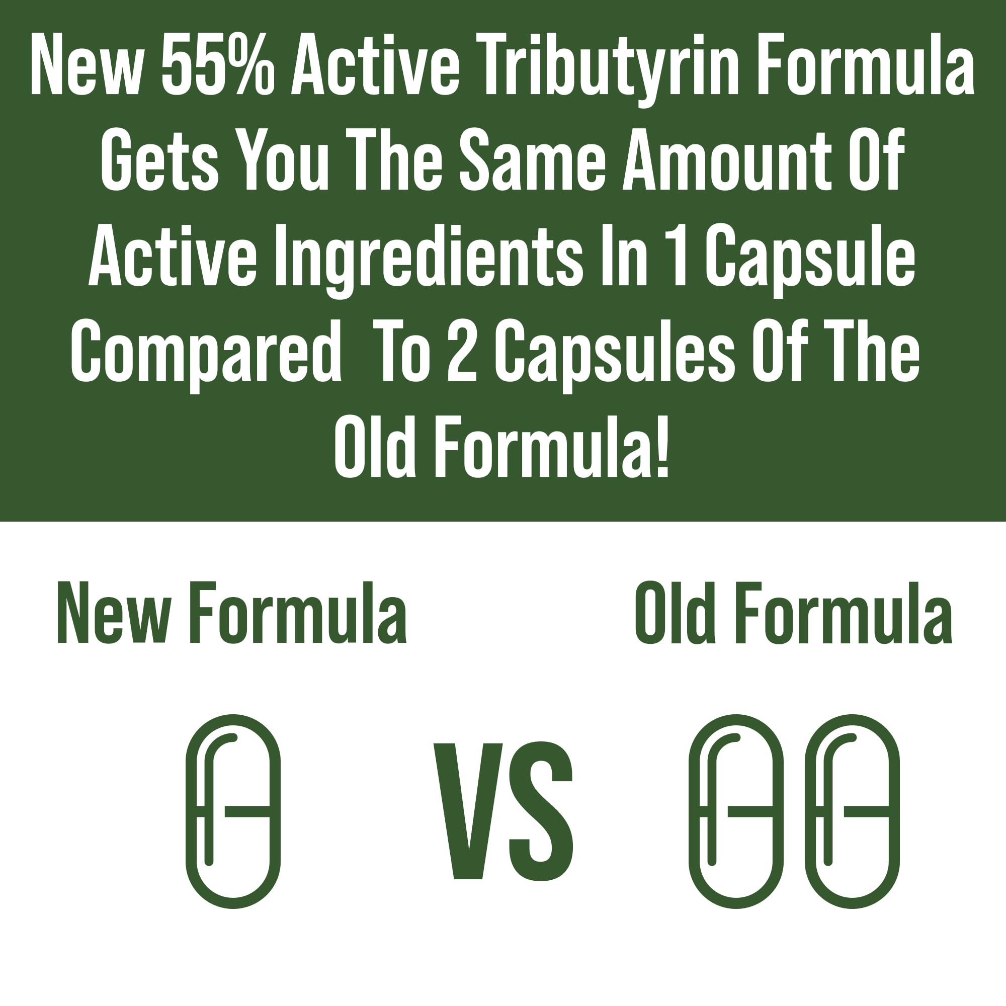 Peak Performance CoreBiome Tributyrin label detail highlights the 55% extract.