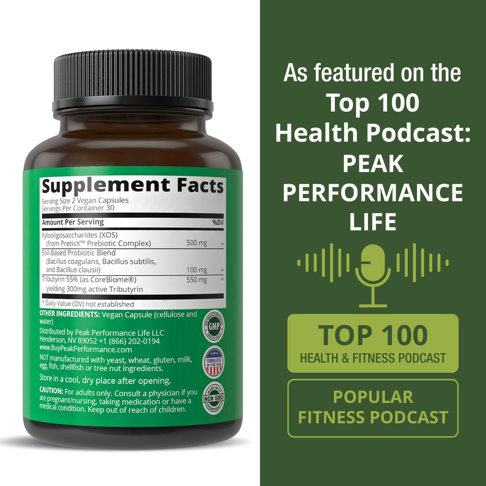 Peak Performance Synbiotic donation program with Vitamin Angels.