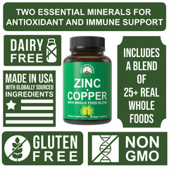 Product label view showcasing vegan, gluten-free formulation and clean ingredients