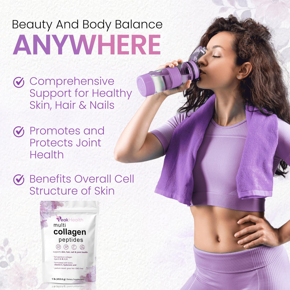 Peakhealth third-party seal emphasizes purity and safety testing for confidence.