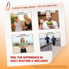 PeakPury Berberine capsules in hand for easy daily use.