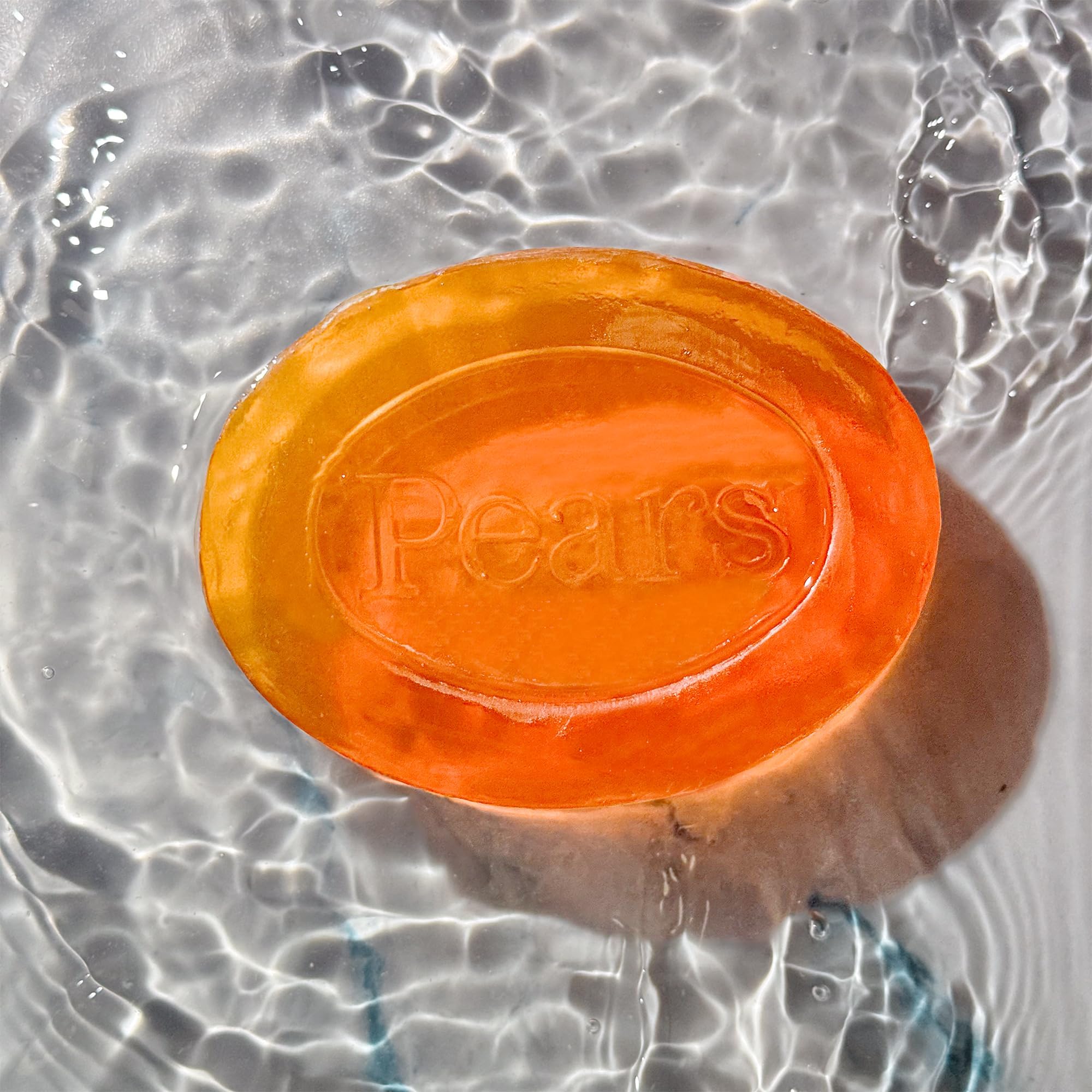 Pears soap with natural oils; nourishes skin during cleansing.