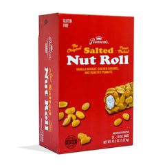 Pearson's Original Salted Nut Roll 24-count box for sharing and gifting