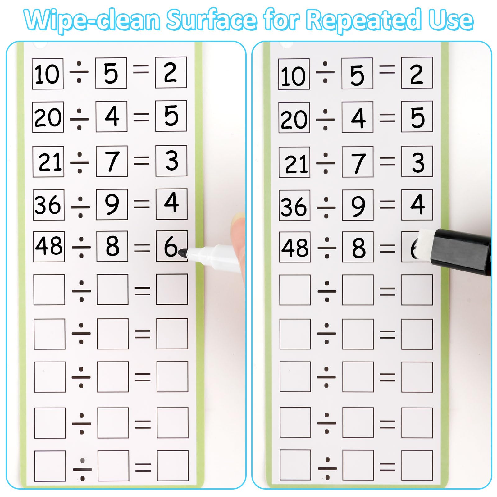 PEASUG two-ring binder keeps cards organized for desks and backpacks