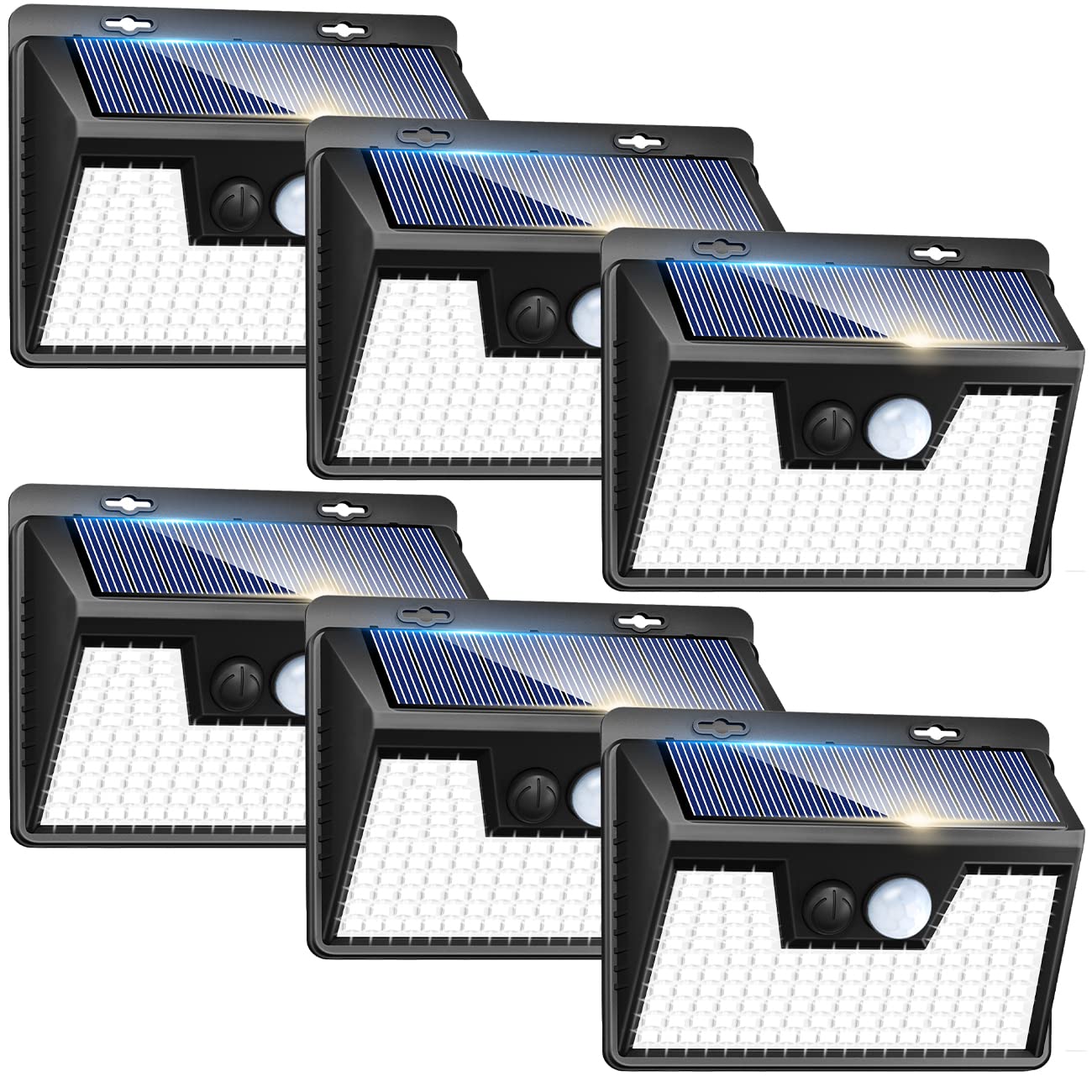 Peasur solar lights front door illuminate entry with motion-activated glow