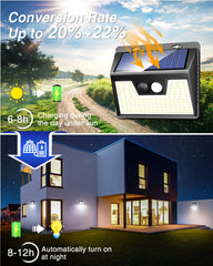 Peasur garden lighting brightens pathways on demand for safer evening strolls