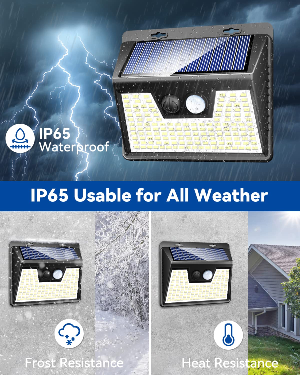 Peasur patio lights create welcoming glow along outdoor spaces