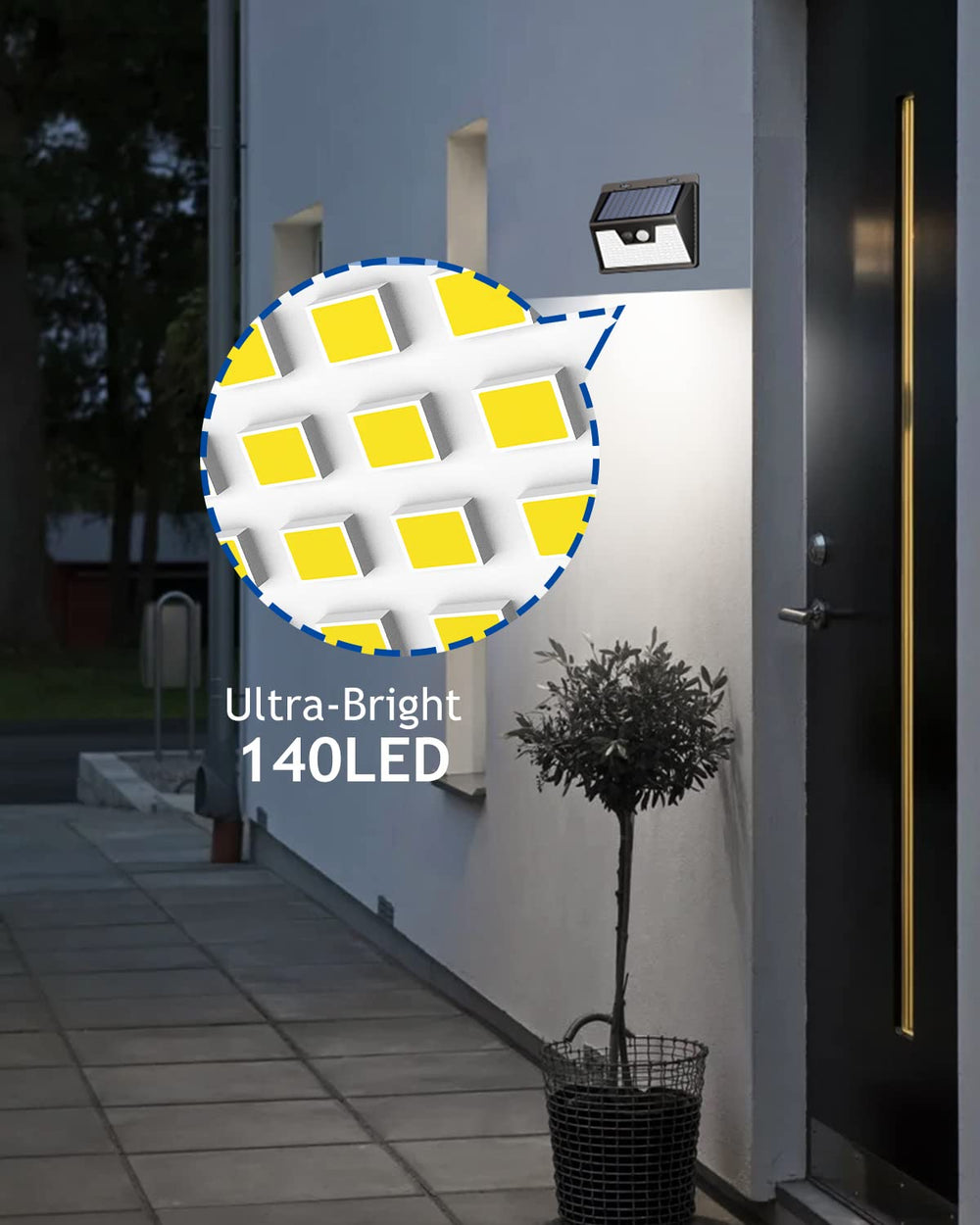 Peasur stair lights ensure visibility while moving at night