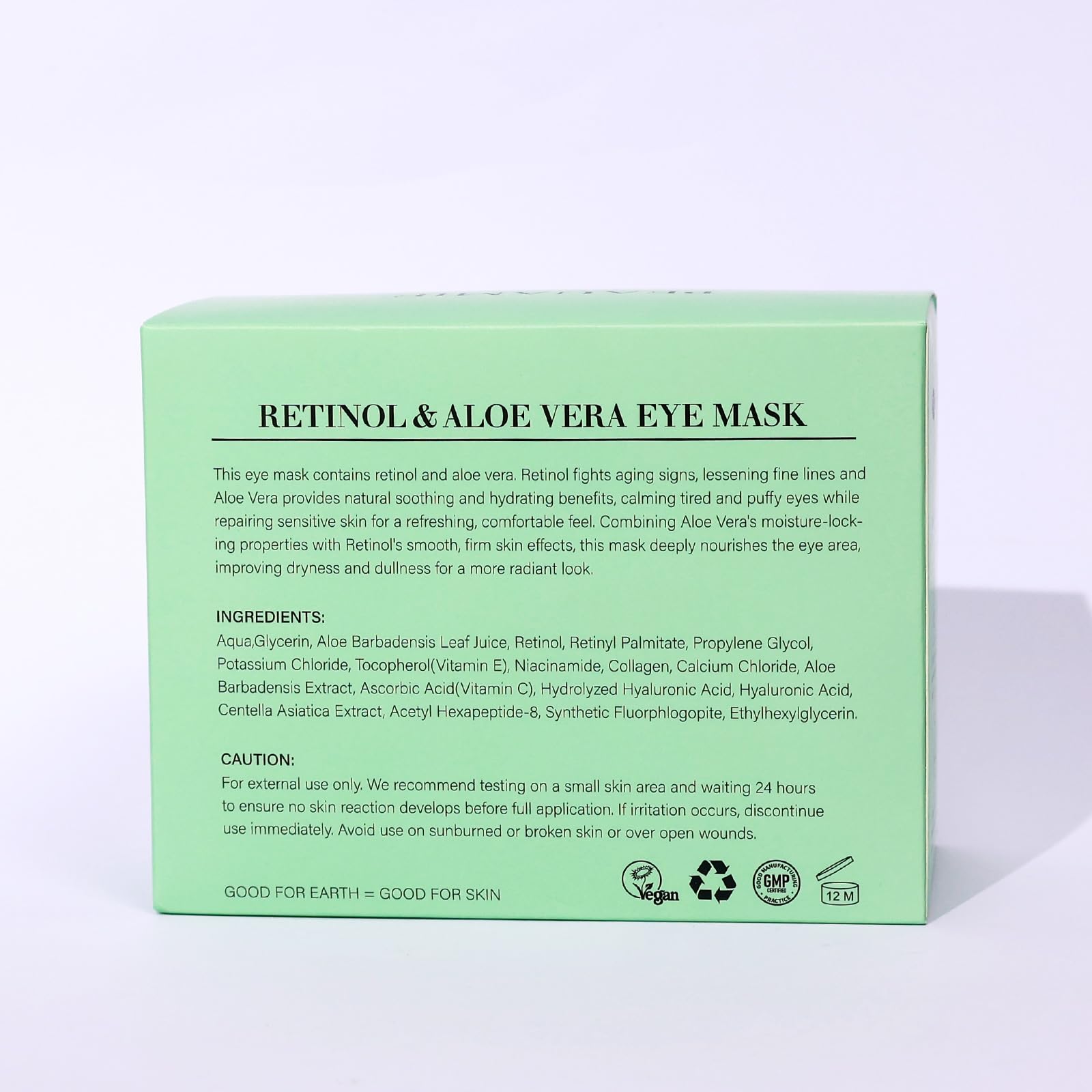 PEAUAMIE eye care ritual on a tidy vanity