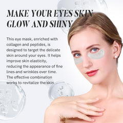 PEAUAMIE eye mask packaging detail highlights premium design and product integrity.