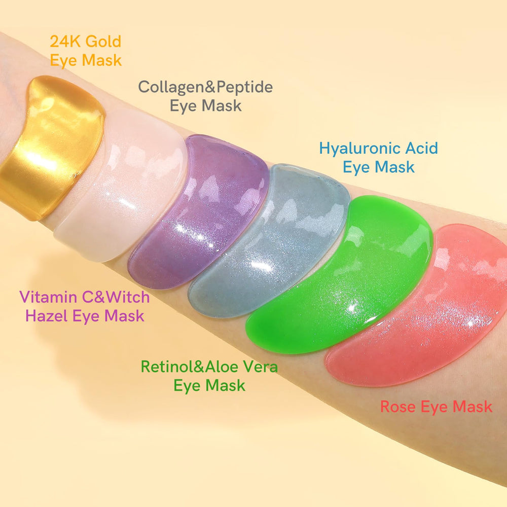 Peauamie retinol aloe vera eye patches support gentle renewal and soothing care.