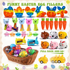 Pebatoor pop fidget keychains for Easter egg prizes and hands-on play