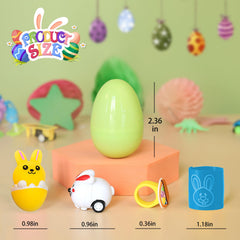 PECHOI eggs with stickers and trinkets for creative gift moments.