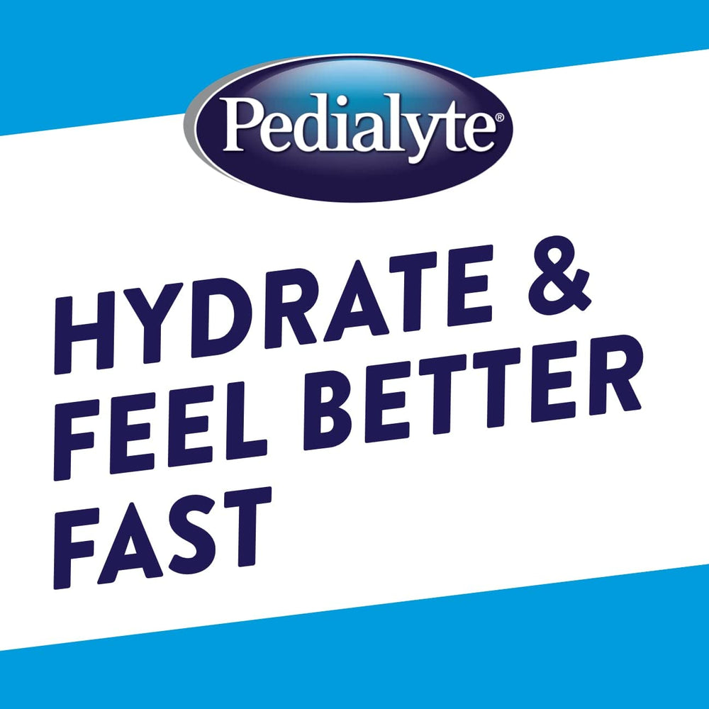 Pedialyte 12-bottle pack ready for family hydration on trips.