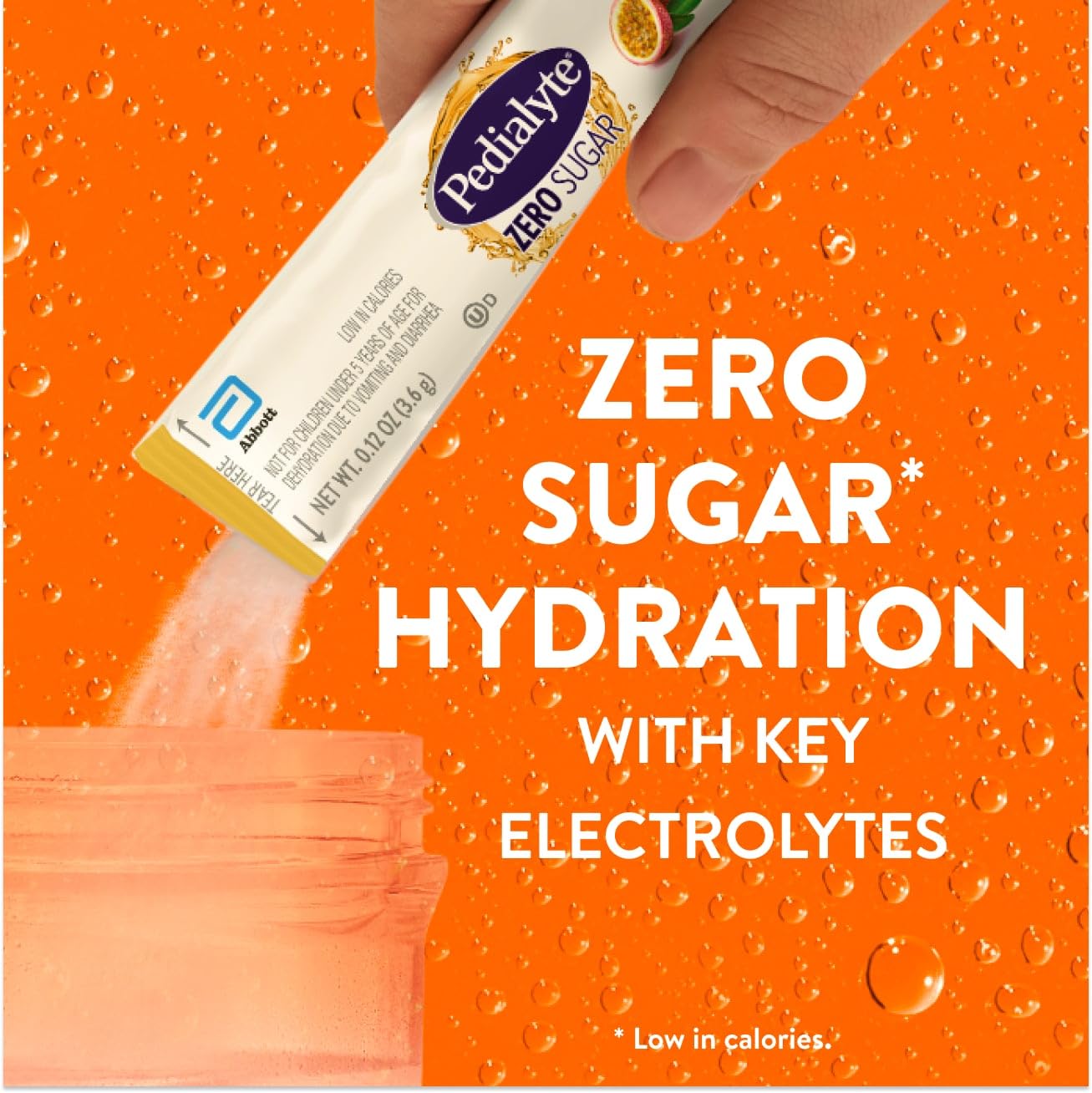 Pedialyte Strawberry powder packets offer zero sugar hydration in gluten-free formula