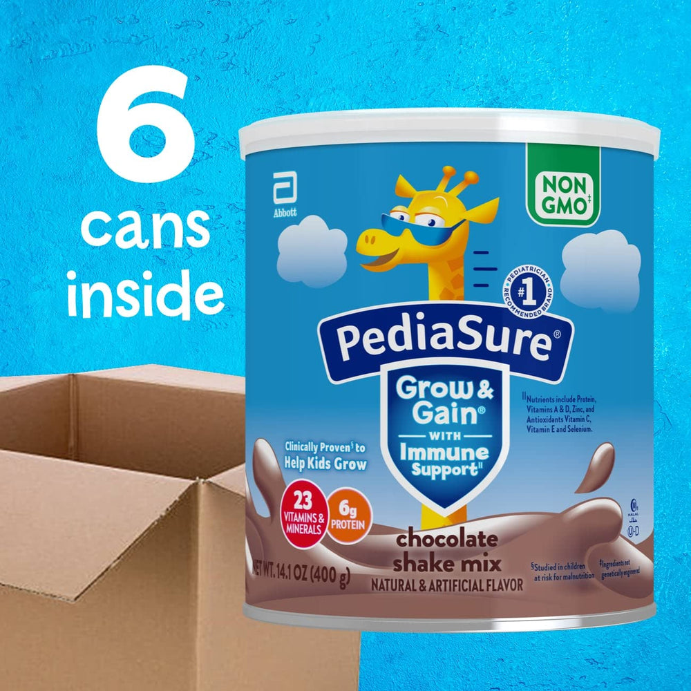 PediaSure Grow & Gain non-GMO label emphasizes ingredient quality