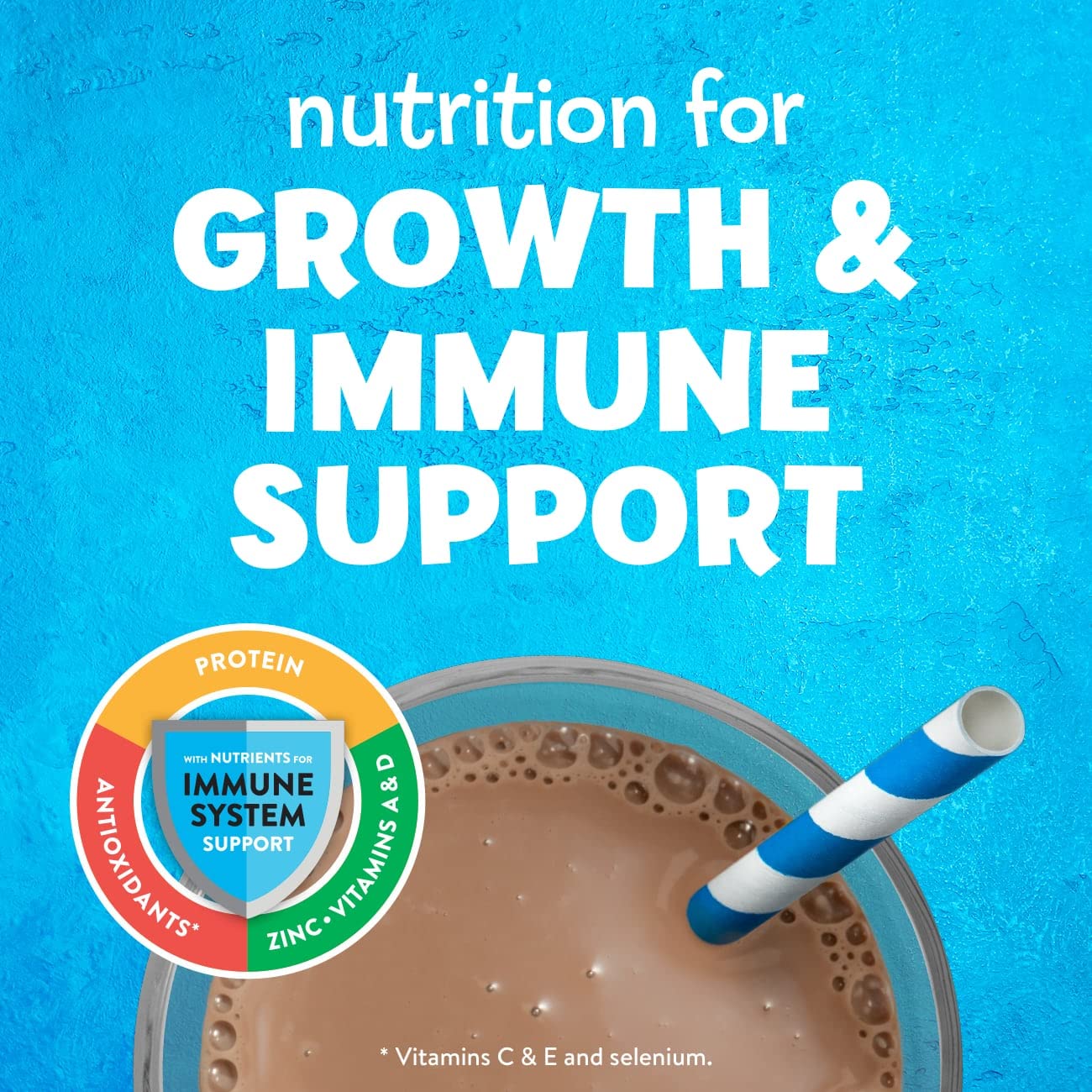 PediaSure Grow & Gain scoop demonstrates simple, quick mixing for meals
