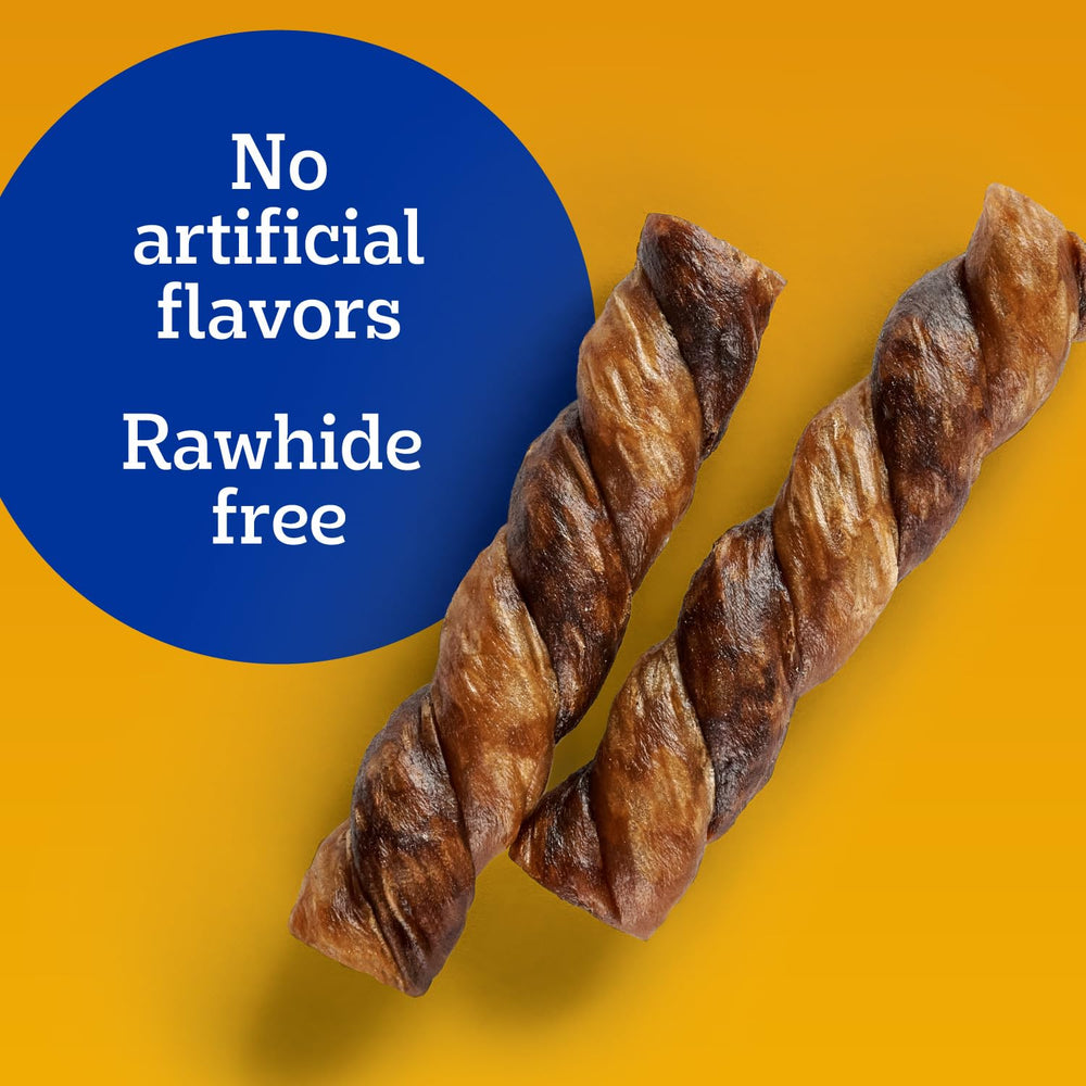Pedigree Twisty Chews small-dog size packaging suitable for small breeds