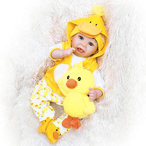 Pedolltree 22-inch yellow duck trousers, versatile bottom for outfits