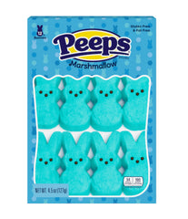 Peeps Bunnies variety pack box shows all three colors for gifting