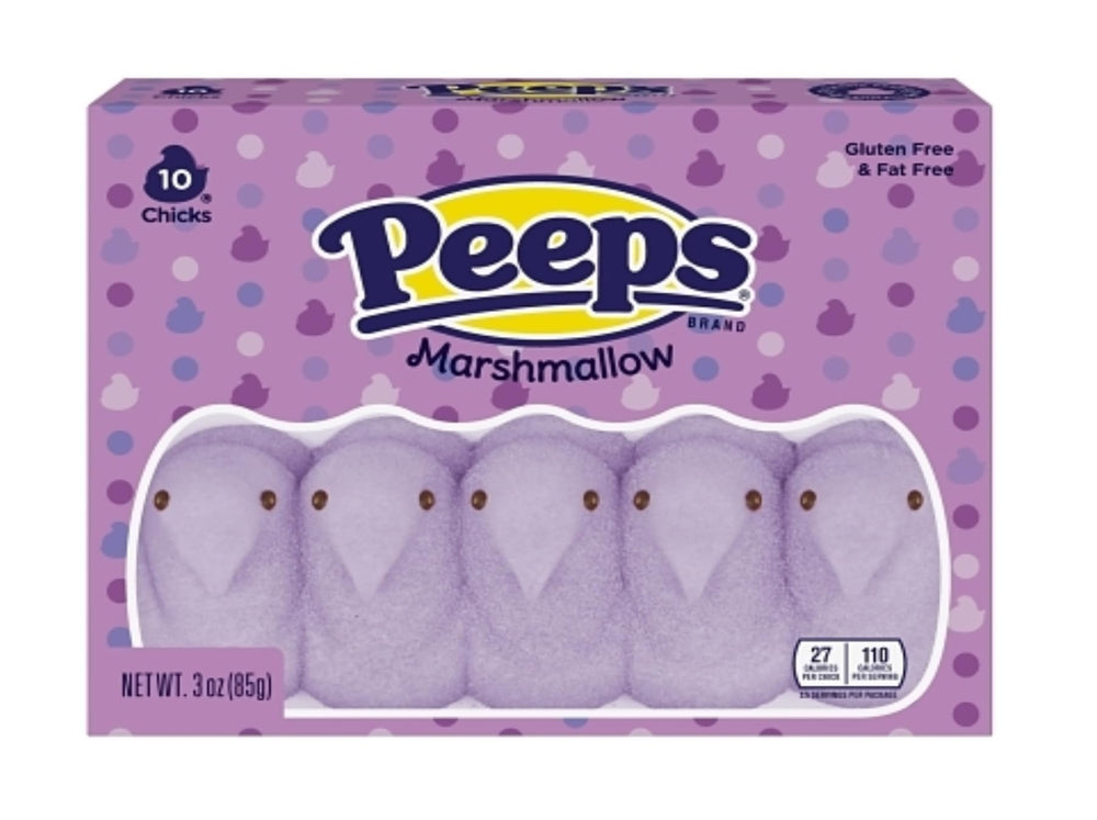 Peeps Chicks party favor setup for events