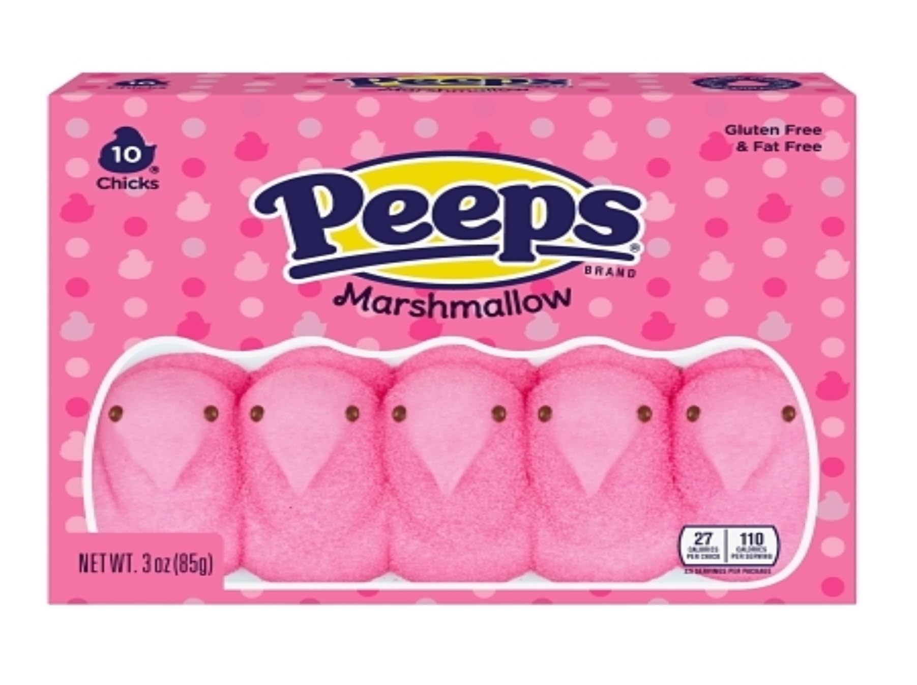 Peeps Chicks blue box for dessert displays and candy dishes