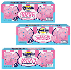 Peeps Cotton Candy Chicks boxes displayed for Easter gifting and sharing