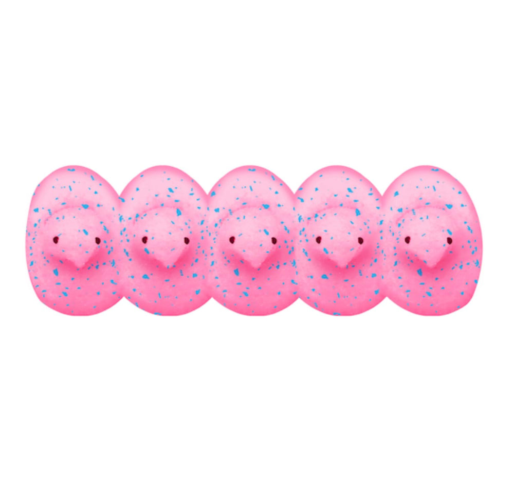 Peeps Cotton Candy Chicks sharing-idea photo invites family moments and treats.