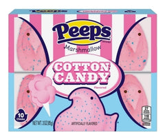 Peeps Cotton Candy Chicks ten-boxes display highlights easy gifting and sharing.