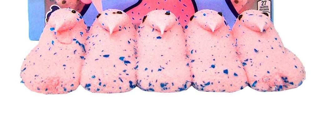 Peeps packaging display shows ready to sell 3 oz 10-count treat