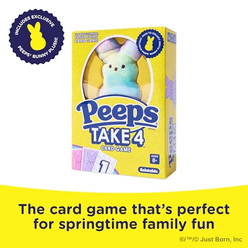 Exclusive Peeps Bunny plush included with Peeps Take 4