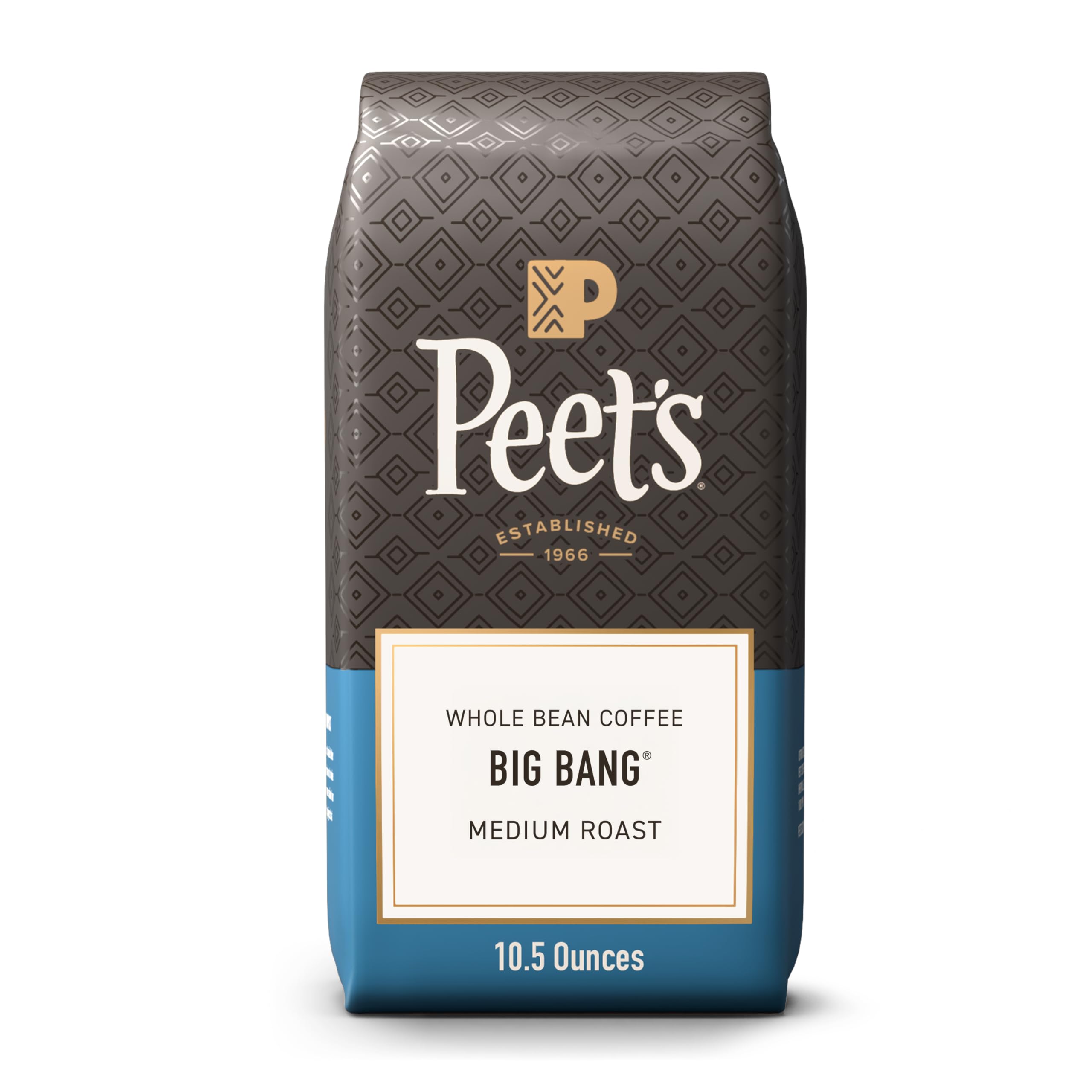 Peet's Big Bang six bags of whole bean coffee for versatile home brewing