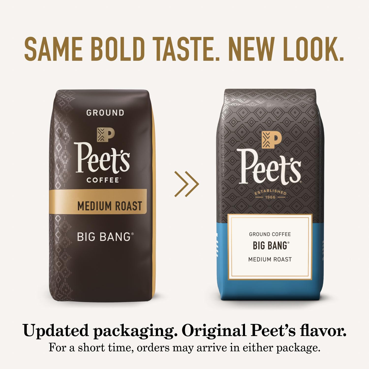 Peet's Big Bang Chemex pour, ideal for clean, bright drip.