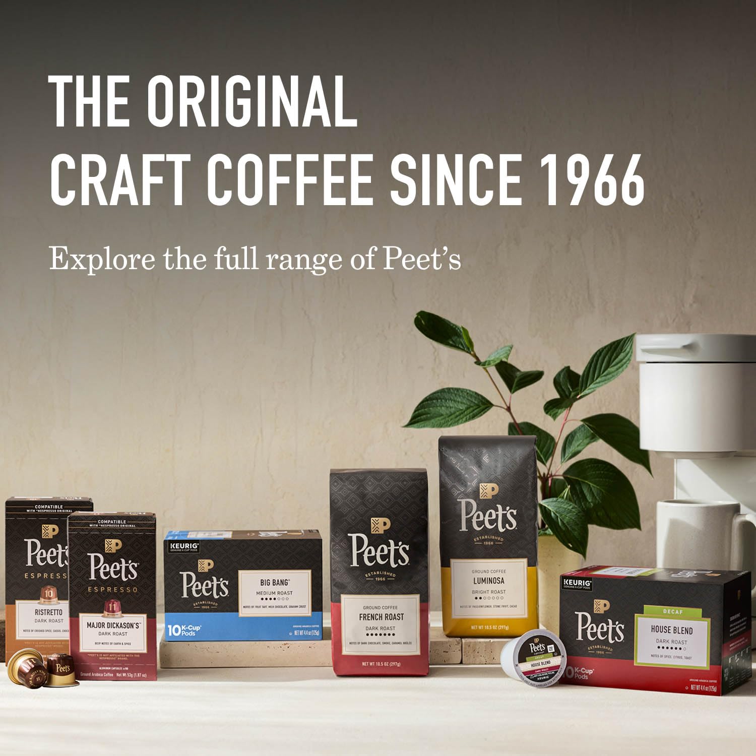 Peet's Breakfast Blend supports ethical sourcing and community impact.