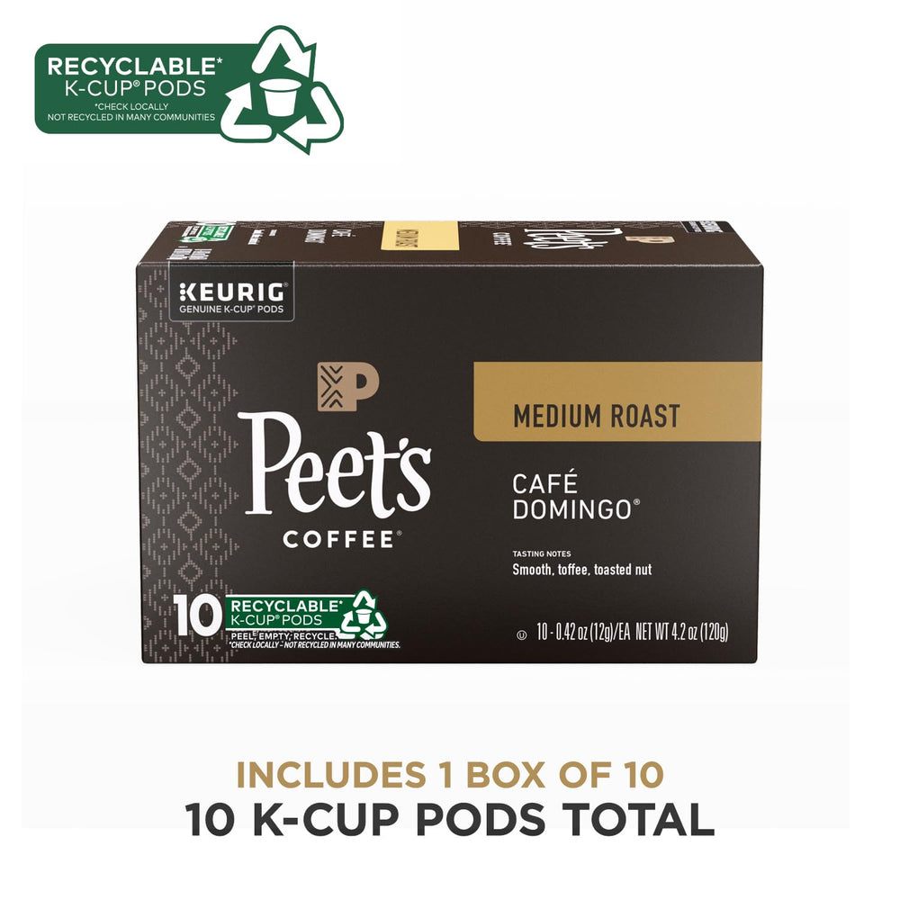 Arabica beans close-up from Peet's Coffee for premium flavor