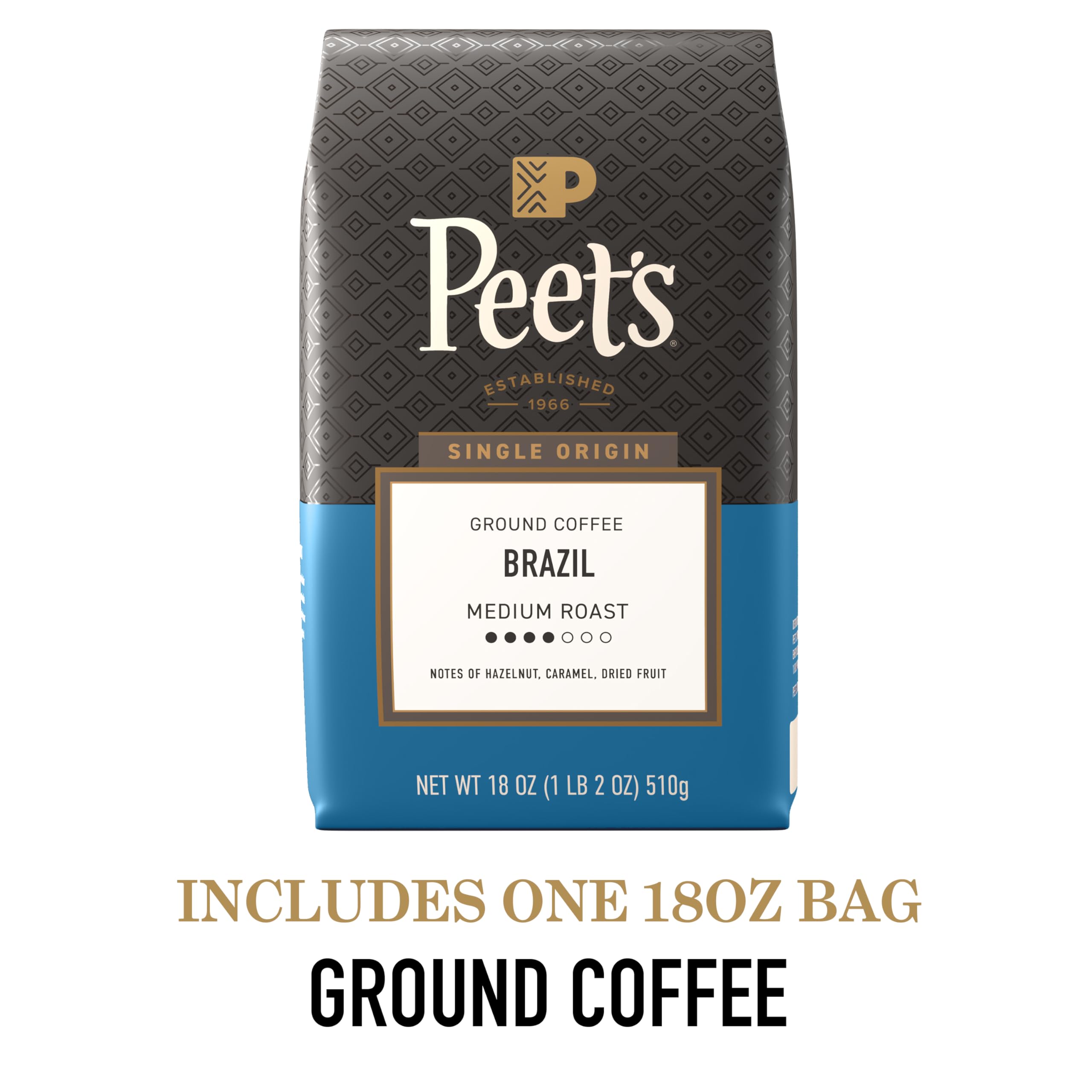 Caramel and hazelnut notes surface in a smooth, full-bodied cup.